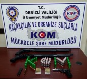 SİLAH KAÇAKÇILIĞI - Denizli'de Silah Ve Tarihi Eser Kaçakçılığı Operasyonu