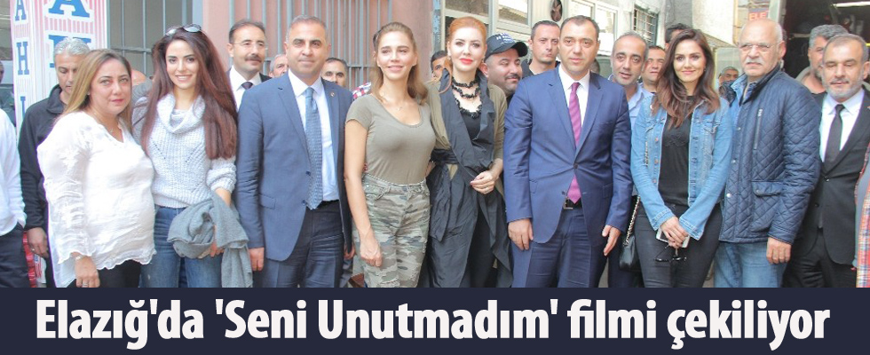 Elazığ'da 'Seni Unutmadım' filmi çekiliyor