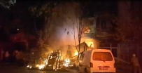 CELIL ATEŞOĞLU - İş Yerinde Çıkan Yangın 4 Katlı Binayı Kullanılamaz Hale Getirdi