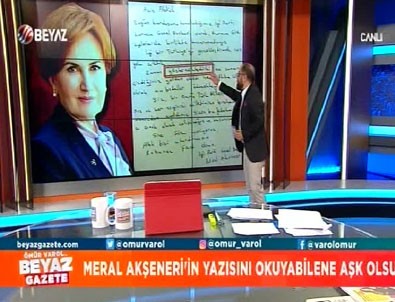 Meral Akşener'e canlı yayında Türkçe dersi