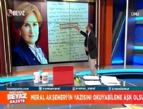 BEYAZGAZETE - Meral Akşener'e canlı yayında Türkçe dersi