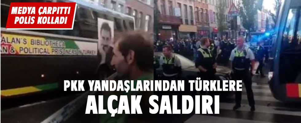Terör örgütü PKK yandaşlarından saldırı