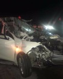 Tıra Arkadan Çarpan Aracın Sürücüsü Hayatını Kaybetti