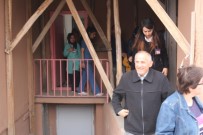 İTFAİYE MERDİVENİ - Hastanede Yapılan Tatbikat Nefes Kesti