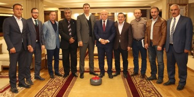 TCF Başkanı Şebin Açıklaması 'Spora Bu Denli Destek Veren Bir Başkan Daha Yok'