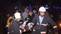 ÇUKURAMBAR - Başkent'te Trafik Kazası Açıklaması 2 Yaralı