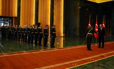 Cumhurbaşkanı Erdoğan, tebrikleri kabul etti