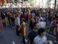 İspanya'da birlik yanlıların gösterisi sona erdi