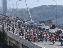 EDIRNEKAPı - Motosikletlerle 'Cumhuriyet Bayramı' korteji oluşturuldu