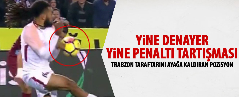 Trabzon’da penaltı tartışması!