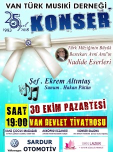 Van Türk Musiki Derneği'nden Sanat Müziği Konseri