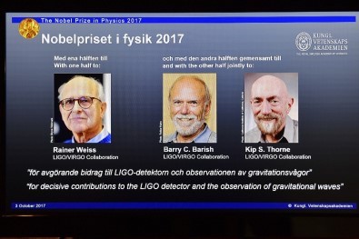 İşte Nobel Fizik Ödülü'nü Kazananlar