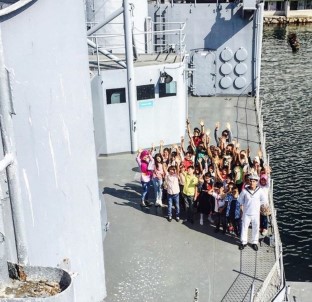 Kartepeli Çocuklar Gayret Gemi Müzesi'ni Ziyaret Etti