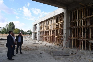 Muş'ta Şehirlerarası Terminal İnşaatı Tüm Hızıyla Devam Ediyor