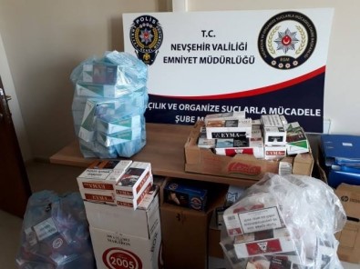 Nevşehir'de Çok Sayıda Gümrük Kaçağı Eşya Ele Geçirildi