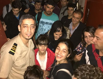 Türk Gemisi Akdeniz'de 75 Göçmeni Kurtardı