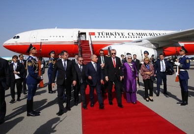 Cumhurbaşkanı Erdoğan, Azerbaycan'da