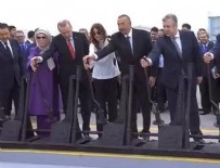 DEMİRYOLU PROJESİ - Bakü - Tiflis- Kars Demiryolu hattı açıldı