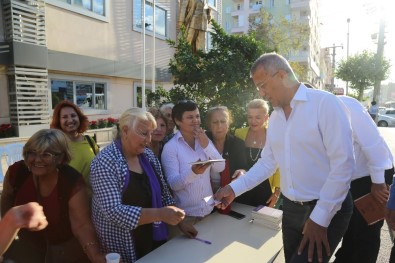 Mezitli'deki Gönüllülerden Şampiyon Sporcu İçin Örnek Davranış
