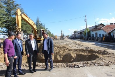 Seydişehir'de Makine Parkı Hizmet Binası Yapımına Başlandı