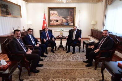 Başkan Toçoğlu'ndan Diyanet İşleri Başkanı Erbaş'a Ziyaret