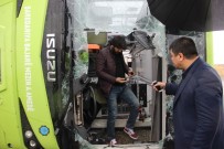 Diyarbakır'da Yolcu Otobüsü Devrildi Açıklaması 23 Yaralı Haberi