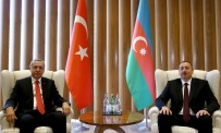 AZERBAYCAN CUMHURBAŞKANI - Erdoğan, Aliyev İle Bir Araya Geldi