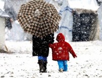 Kar, doğudan batıya geliyor