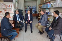 Kaymakam Ve Başkandan Esnaf Ziyareti