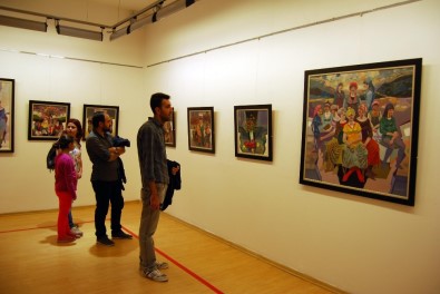 Ressam Ali Düzgün'den Kentsel Dönüşüm Sergisi