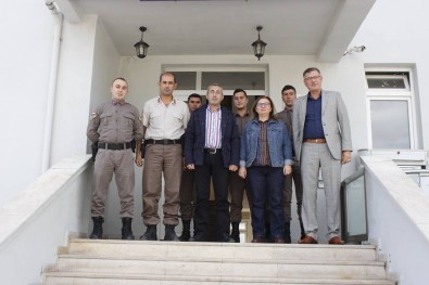 Başkan Duymuş'tan Vezirhan Jandarma Karakol Komutanı Şafak'a Hayırlı Olsun Ziyareti