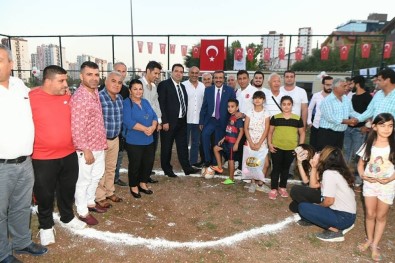 Çukurova'da Park Ve Futbol Sahası Açılışı