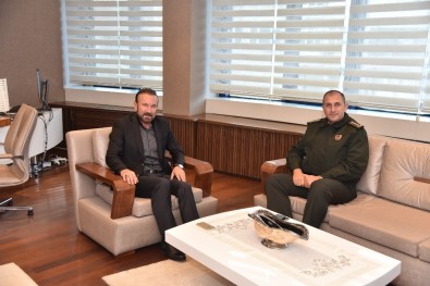 İl Jandarma Komutanından Başkan Doğan'a  Ziyaret