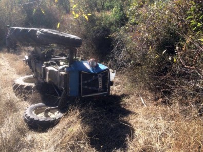 Kula'da Traktör Kazası Açıklaması 1 Ölü