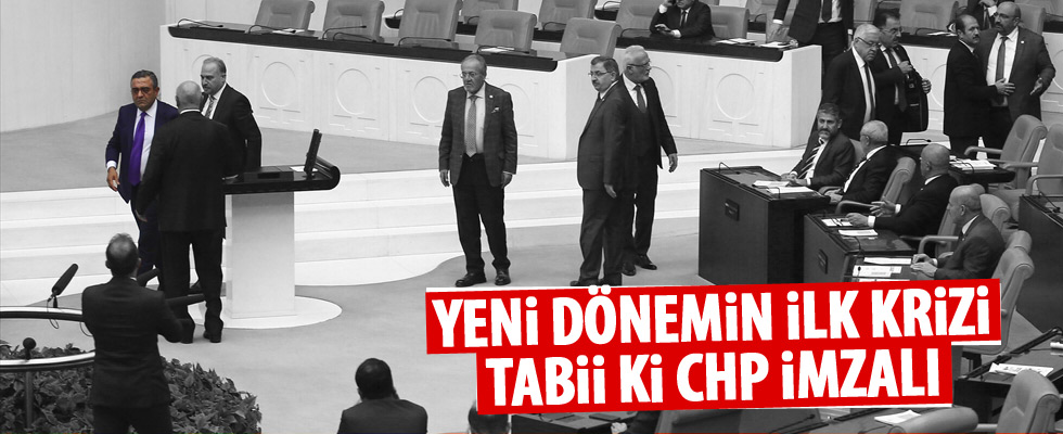 Meclis'te gerginlik!