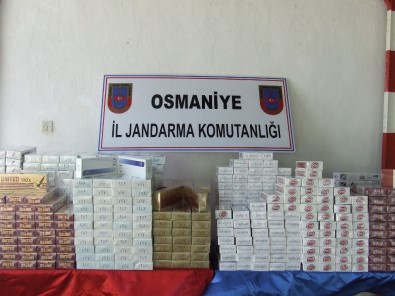 Osmaniye'de 4 Bin 555 Paket Kaçak Sigara Ele Geçirildi