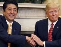 JAPONYA BAŞBAKANI - ABD Başkanı Donald Trump ile Japonya Başbakanı Abe anlaştı