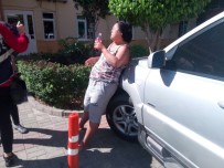 KADINA ŞİDDET - Copla Darp Edilen Kadın Bulundu