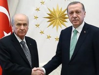 Cumhurbaşkanı Erdoğan, Bahçeli ile görüştü