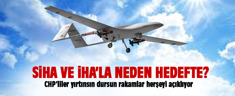 İHA ve SİHA farkı: 1853 terörist öldürüldü
