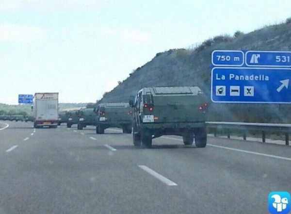 Harekete geçtiler! Askeri araçlar yola çıktı