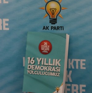AK Parti 26. İstişare Ve Değerlendirme Kampına Özel Kitapçık