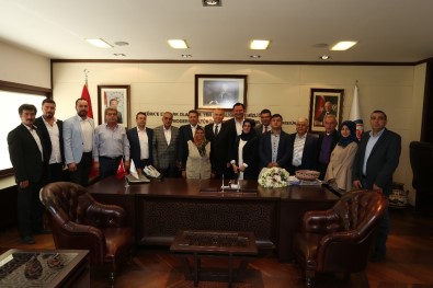 AK Parti Tavas İlçe Teşkilatından Başkan Zolan'a Ziyaret