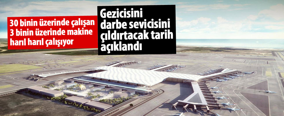 Bakan Arslan 3. Havalimanı için tarih verdi