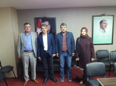 Başkan Duymuş'tan AK Parti Merkez İlçe Başkanı Öztürk'e Ziyaret
