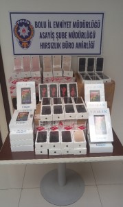 İstanbul'dan Çalınan Telefonlar Bolu'da Yakalandı