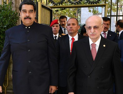 Maduro'dan Kahraman'a ziyaret