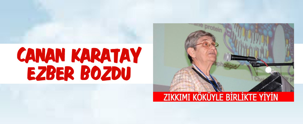 Canan Karatay'dan ilginç kurtlu elma tavsiyesi!