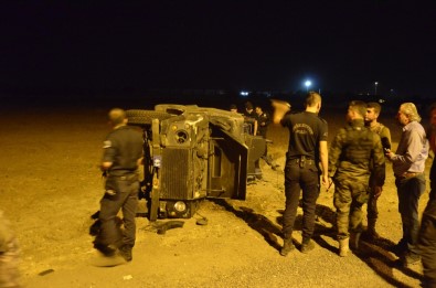 Zırhlı Araç Takla Attı Açıklaması 2  Polis Yaralı