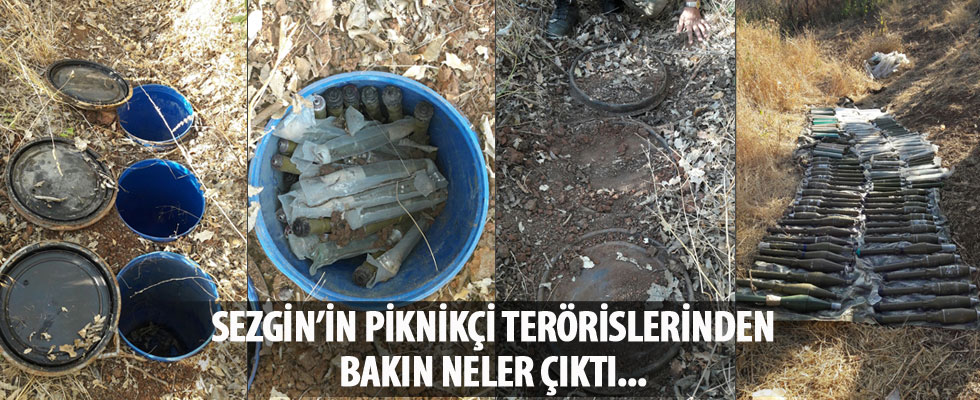 Diyarbakır'da 105 roketatar mühimmatı ele geçirildi